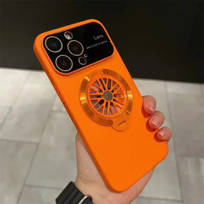 Rotating Gyroscope Magnetic iPhone Case