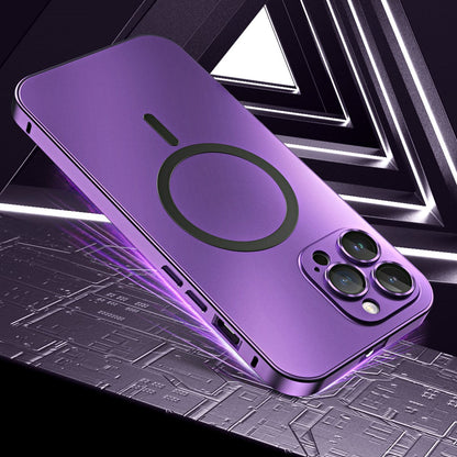 Magnetic Metal Snap-On iPhone Case