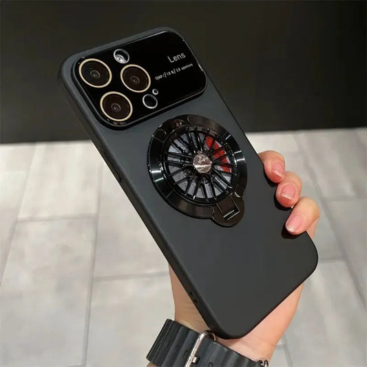 Rotating Gyroscope Magnetic iPhone Case